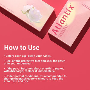 Atlantix-Snow Lotus Patches -7 Plant Extracts, Gentle Daily Care, Ph Balance & Fresh Feel-（8 Count）