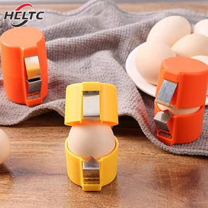 Eggshell Separator Handheld Eggshell Opener Household Egg Cutting Tool Portable Egg Cracking Tool for Home Kitchen Baking